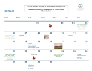 Sept Cal 2026